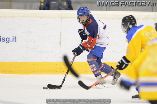 2015-01-10 Torino Bulls-Hockey Milano Rossoblu U14 0799 Alessia Labruna